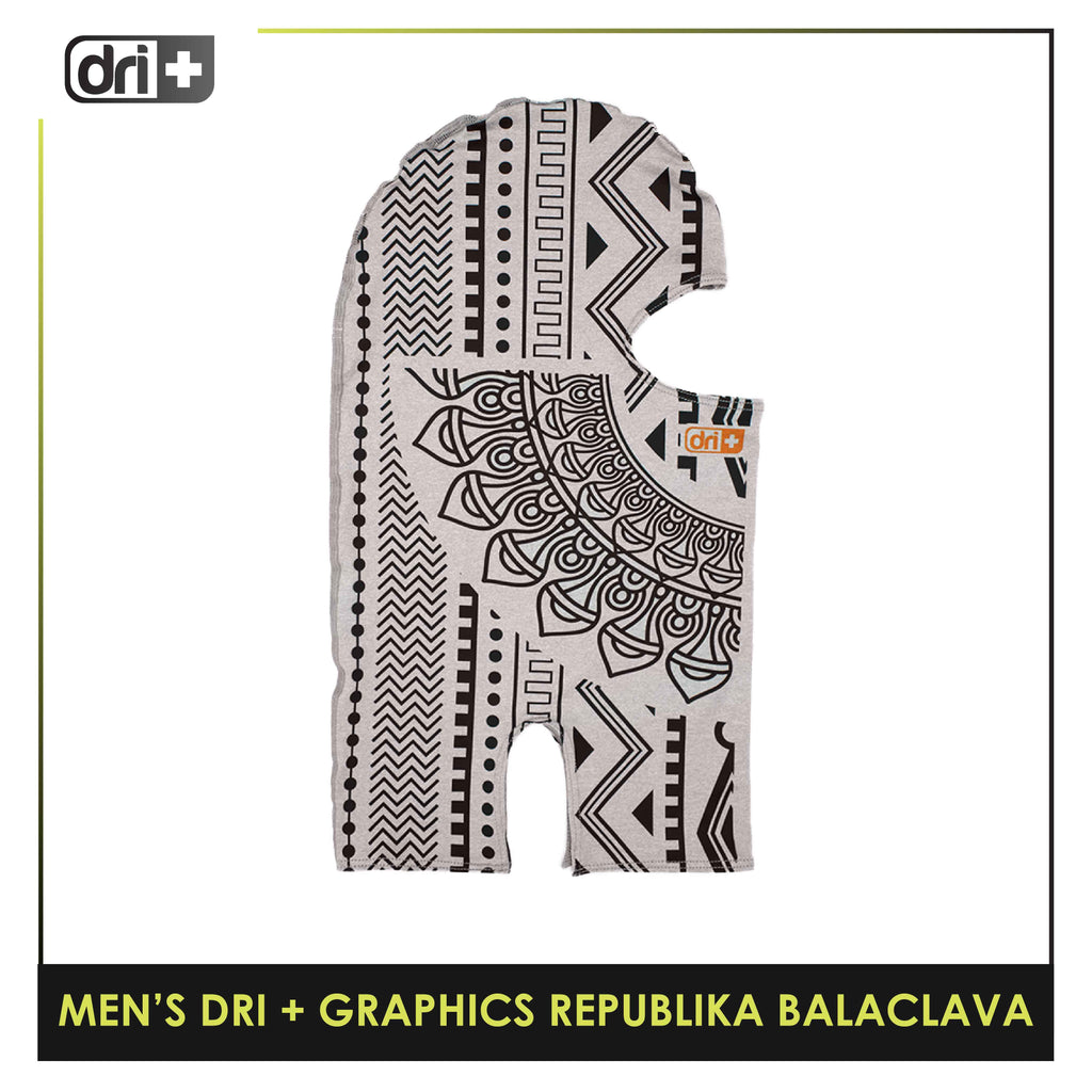 Dri Plus Men's Republika Series Washable Multi-Functional Moisture Wicking Balaclava 1 pc DMREPUBALA1201 (6650014892137)