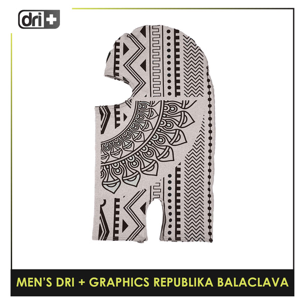 Dri Plus Men's Republika Series Washable Multi-Functional Moisture Wicking Balaclava 1 pc DMREPUBALA1201 (6650014892137)