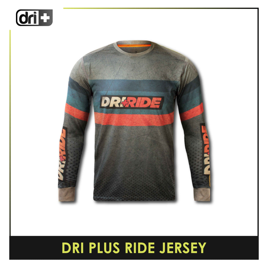 Dri+ Ride Men's Motorcycle Dri Jersey Long Sleeve 1 piece DUMSRL2101