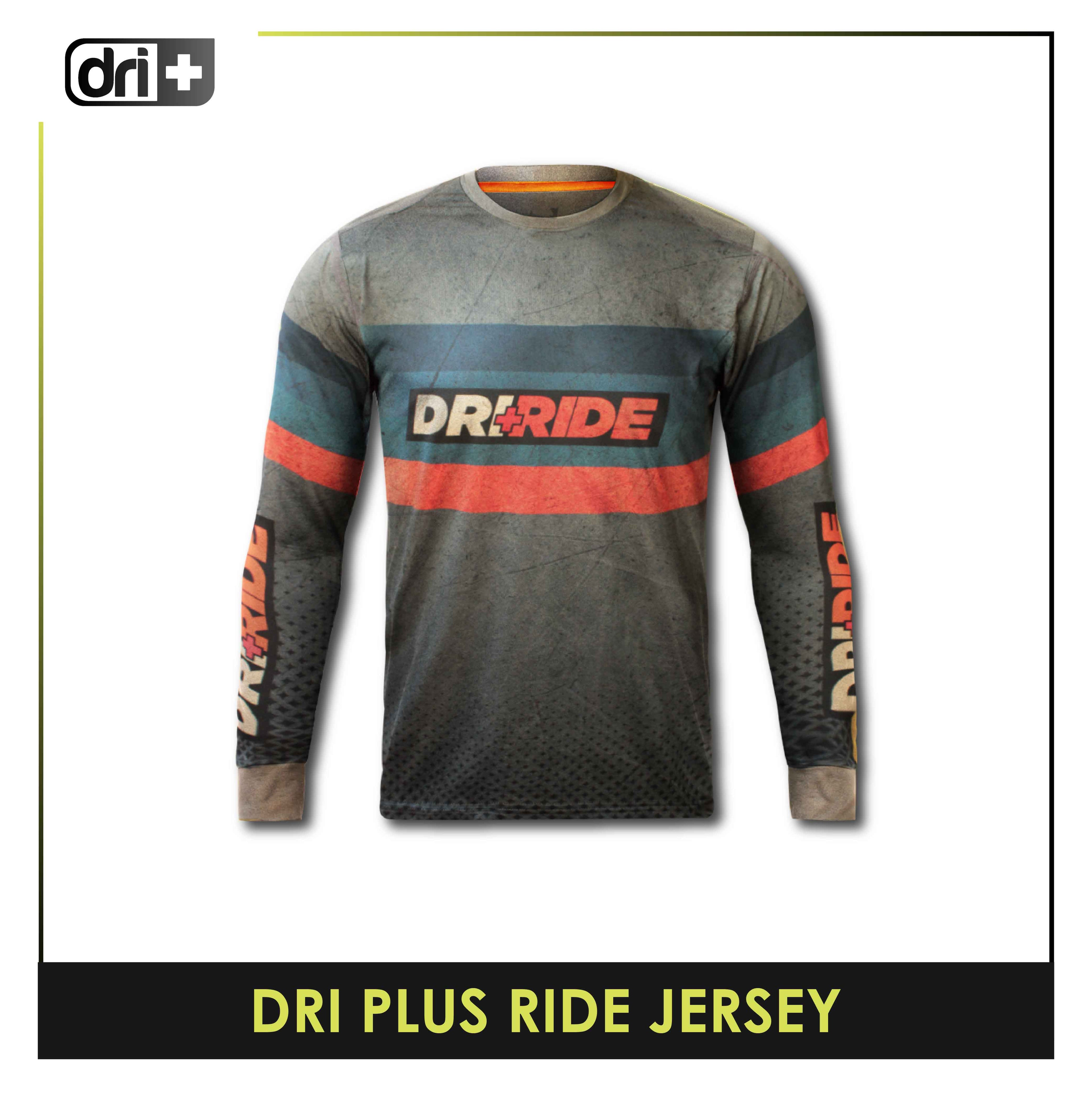 Dri+ Ride Men's Motorcycle Dri Jersey Long Sleeve 1 piece DUMSRL2101