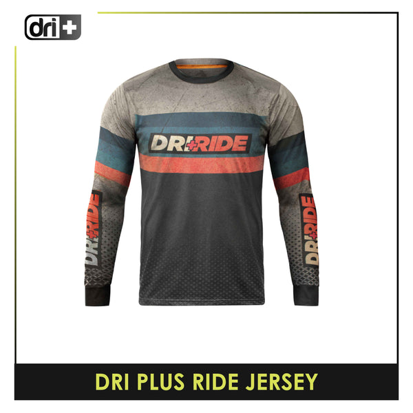 Dri+ Ride Men's Motorcycle Dri Jersey Long Sleeve 1 piece DUMSRL2101