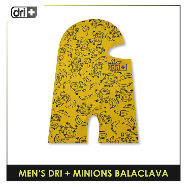 Dri Plus Men's Minions Washable Multi-Functional Moisture Wicking Balaclava 1 piece DMBALAM1401