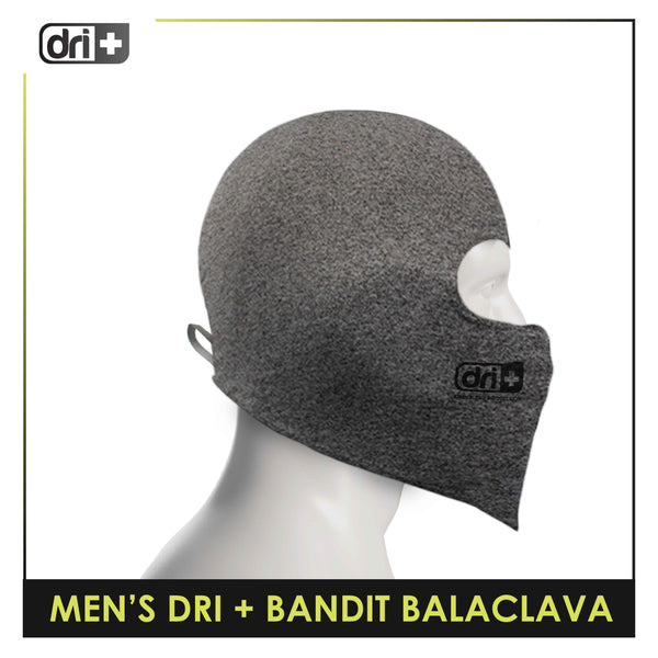 Dri Plus Men's Washable Multi-Functional Moisture Wicking Bandit Balaclava 1 pc (free size) DMBBALA1401 (6697403547753)