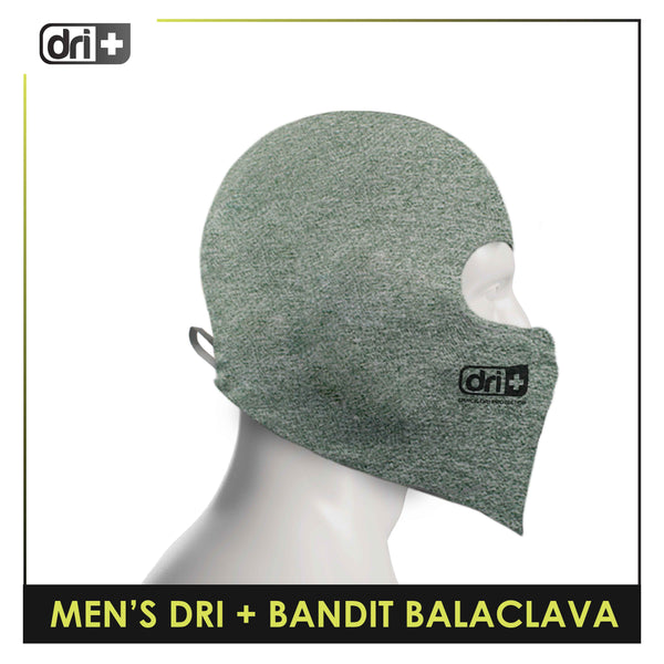 Dri Plus Men's Washable Multi-Functional Moisture Wicking Bandit Balaclava 1 pc (free size) DMBBALA1401 (6697403547753)