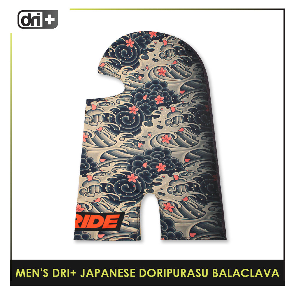 Dri Plus Men's Doripurasu Washable Multi-Functional Moisture Wicking Balaclava 1 piece DMGRAPBALA1201