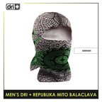 Dri Plus Men's Republika Mito Washable Multi-Functional Moisture Wicking Balaclava 1 piece DMBRM2301