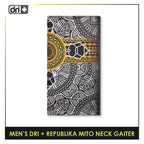 Dri Plus Men's Republika Mito Washable Multi-Functional Moisture Wicking Neck Gaiter 1 piece DMNRM2301