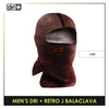 Dri Plus Men's Retro J Washable Multi-Functional Moisture Wicking Balaclava 1 piece DUMBRJ2201