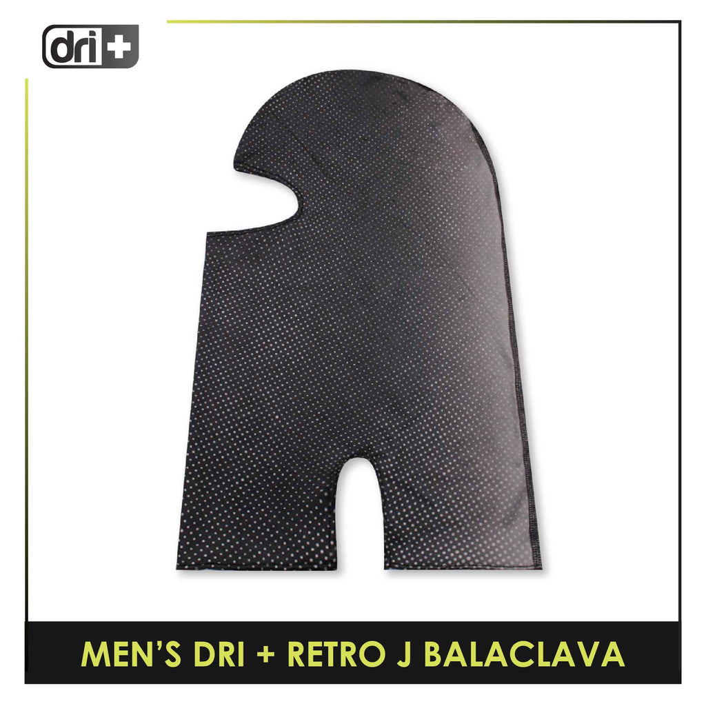 Dri Plus Men's Retro J Washable Multi-Functional Moisture Wicking Balaclava 1 piece DUMBRJ2201