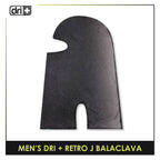 Dri Plus Men's Retro J Washable Multi-Functional Moisture Wicking Balaclava 1 piece DUMBRJ2201
