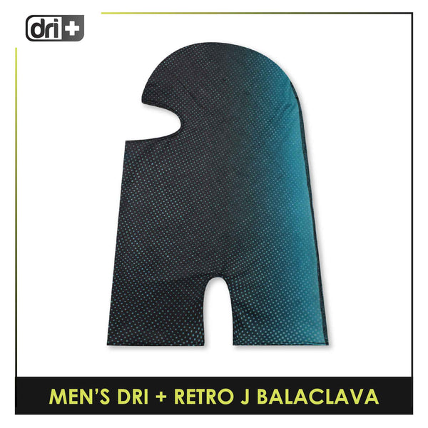 Dri Plus Men's Retro J Washable Multi-Functional Moisture Wicking Balaclava 1 piece DUMBRJ2201