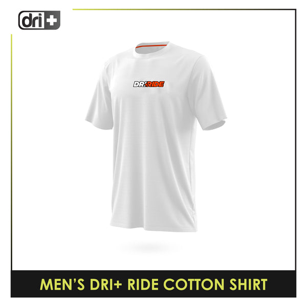 Dri Plus Men's DRI+RIDE Anti-Odor Sweat Wicking Cotton Shirt 1 piece DUMSR2201