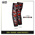Dri Plus Men's Army Trooper Sweat Wicking and Odor Free Riders' Arm Sleeves 1 pair DMAW2401