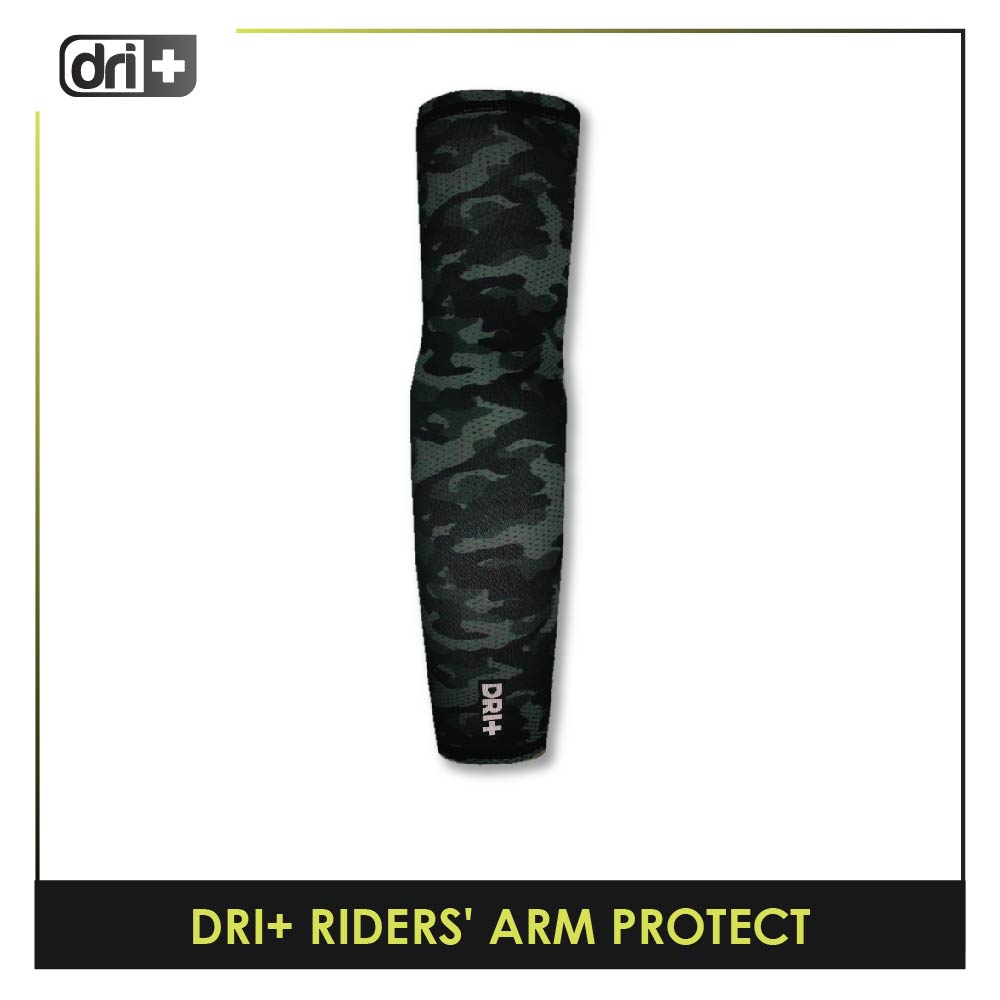 Dri Plus Men's Army Trooper Sweat Wicking and Odor Free Riders' Arm Sleeves 1 pair DMAW2401