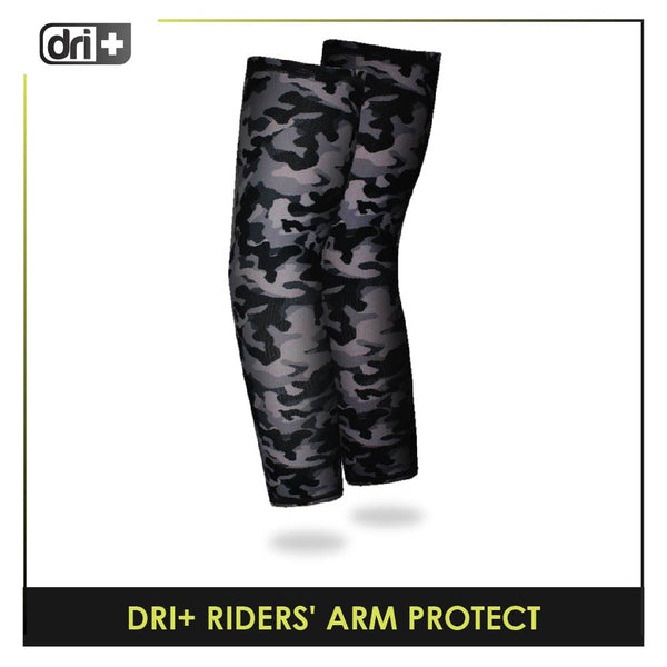 Dri Plus Men's Army Trooper Sweat Wicking and Odor Free Riders' Arm Sleeves 1 pair DMAW2401