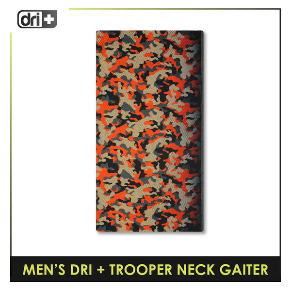 Dri Plus Men's Army Trooper Washable Multi-Functional Moisture Wicking Neck Gaiter 1 piece DMNAT2401