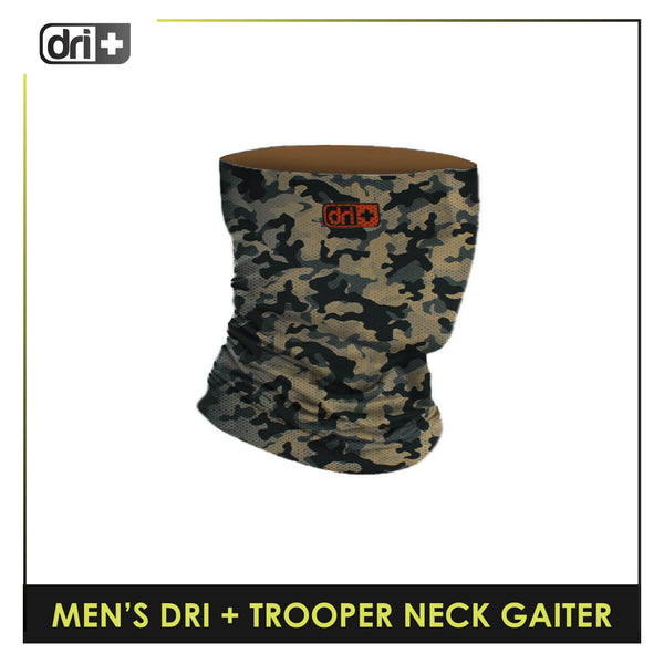 Dri Plus Men's Army Trooper Washable Multi-Functional Moisture Wicking Neck Gaiter 1 piece DMNAT2401