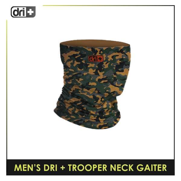 Dri Plus Men's Army Trooper Washable Multi-Functional Moisture Wicking Neck Gaiter 1 piece DMNAT2401