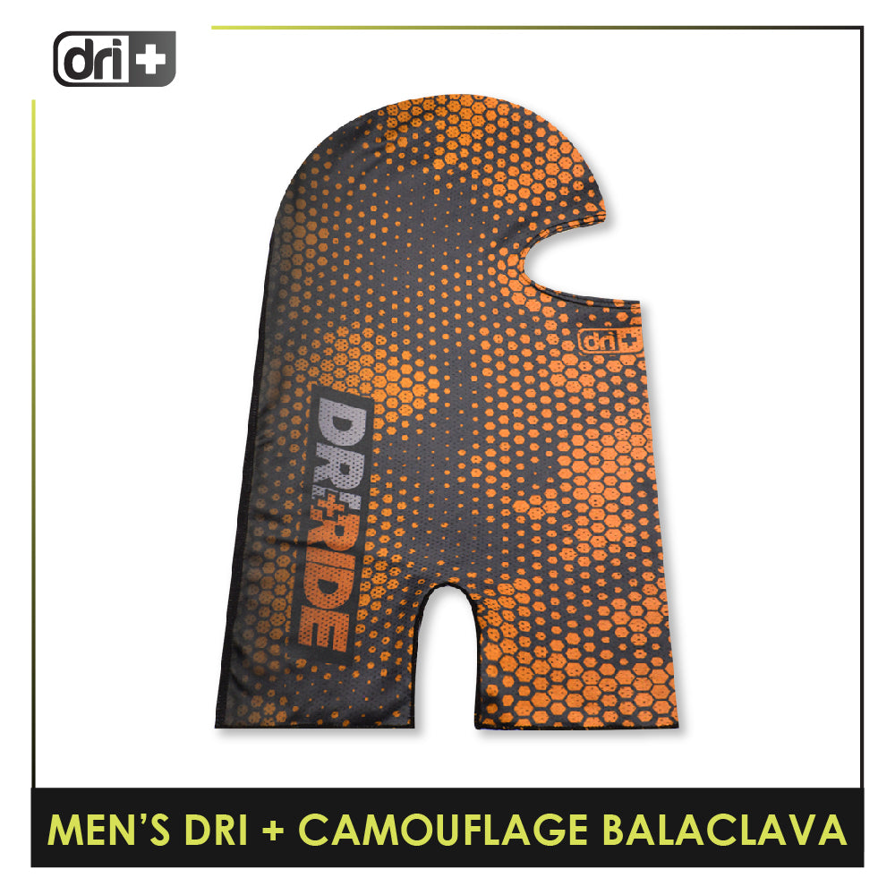 Dri Plus Men's Camou Series Washable Multi-Functional Moisture Wicking Balaclava 1 piece DMBC2401