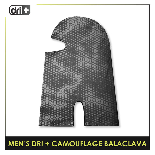Dri Plus Men's Camou Series Washable Multi-Functional Moisture Wicking Balaclava 1 piece DMBC2401