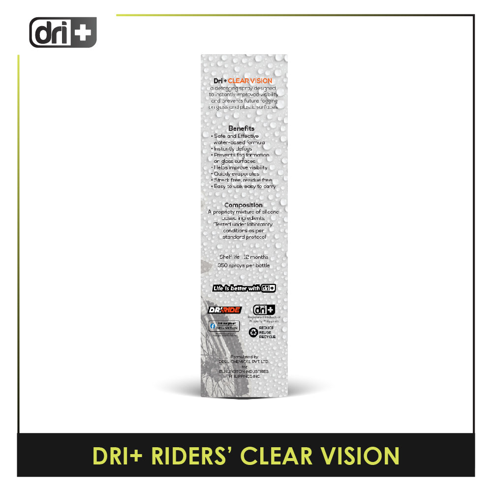 Dri Plus Clear Vision Anti-Fog Spray DMCV1