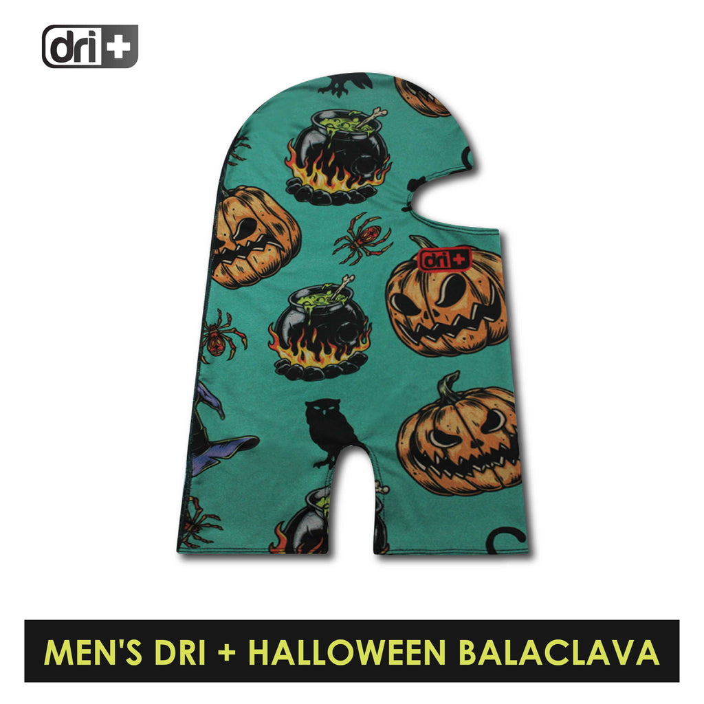 Dri Plus Men's Halloween Washable Multi-Functional Moisture Wicking Balaclava 1 piece DMBALAREP01