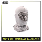 Dri Plus Men's Washable Multi-Functional Moisture Wicking Open Face Balaclava 1 piece DMBALA02
