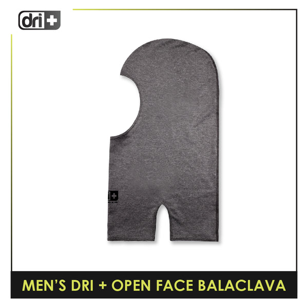 Dri Plus Men's Washable Multi-Functional Moisture Wicking Open Face Balaclava 1 piece DMBALA02