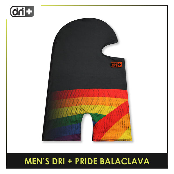 Dri Plus Men's Pride Washable Multi-Functional Moisture Wicking Balaclava 1 piece DMBP2301