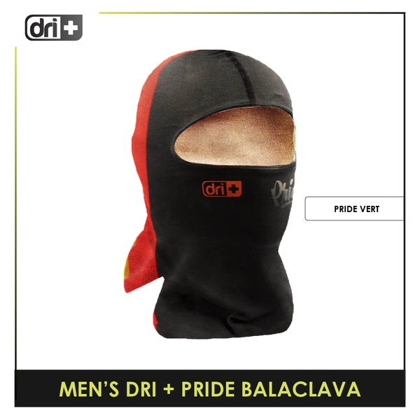 Dri Plus Men's Pride Washable Multi-Functional Moisture Wicking Balaclava 1 piece DMBP2301