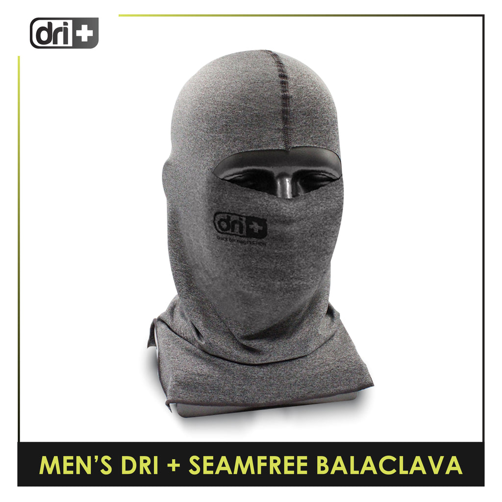 Dri Plus Men's Seamfree Washable Multi-Functional Moisture Wicking Balaclava 1 piece DMBS2401