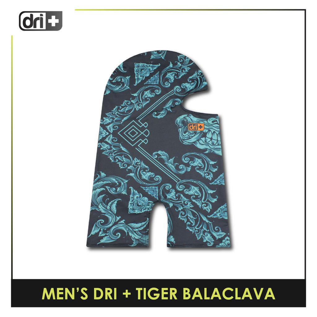 Dri Plus Men's Tiger 2022 Washable Multi-Functional Moisture Wicking Balaclava 1 piece DAMBTIGER21 (Limited Edition)