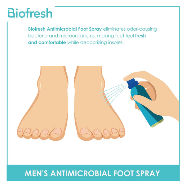 Biofresh FMFS10 Men’s Antimicrobial Foot Spray 1 pc (6629223628905)