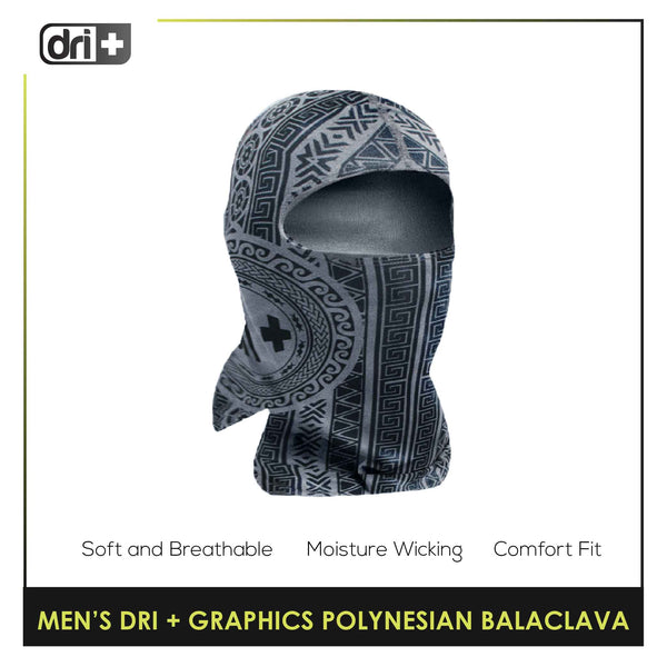 Dri Plus PODMBALA1101 Men's Washable Multi-Functional Moisture Wicking Balaclava 1 pc (limited edition) (6599711621225)