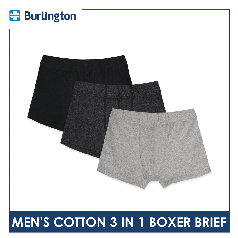 STRECKEN 6 Pack Men Ultra Soft Boxer Brief Breathable Cotton