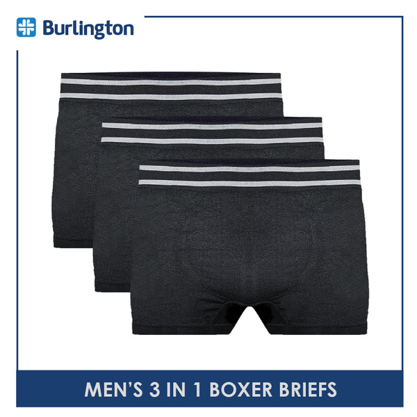 Burlington GTMBBG14 Men's Boxer Brief 3 pieces in a pack (4791929372777)