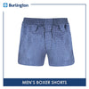 Burlington Men's Woven Boxer Shorts 1 piece GTMBX1412