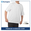 Burlington Men's Oversized Premium Cotton Shirt 1 piece GTMSR2102