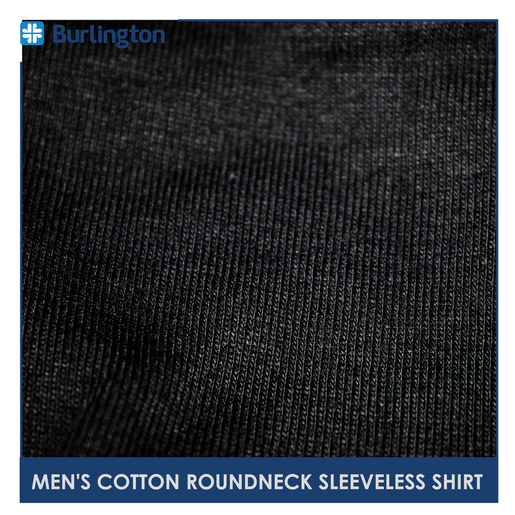 Burlington Men's Cotton Premium Slim Fit Sleeveless Shirt 1 piece GTMSSP1
