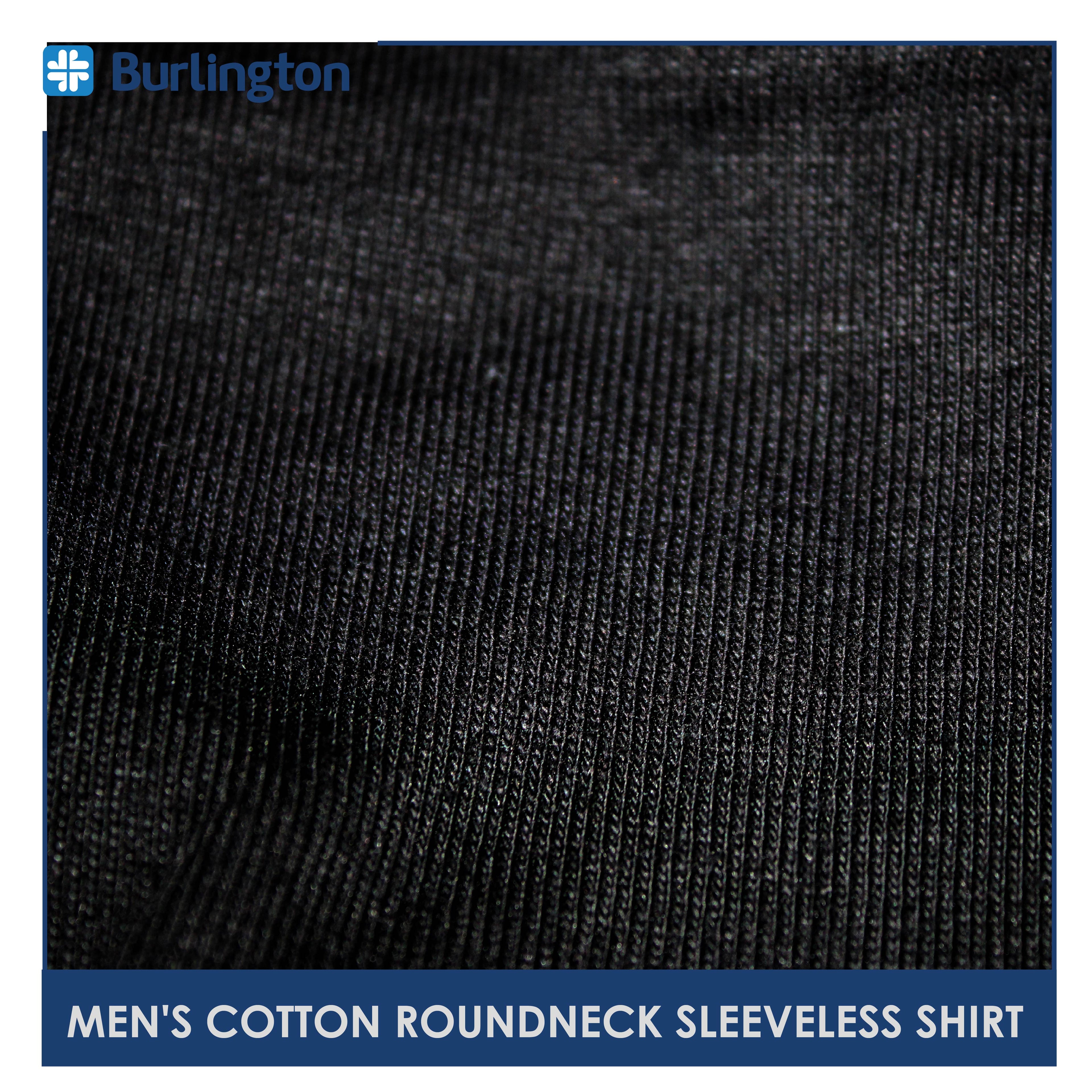 Burlington Men's Cotton Premium Slim Fit Sleeveless Shirt 1 piece GTMSSP1