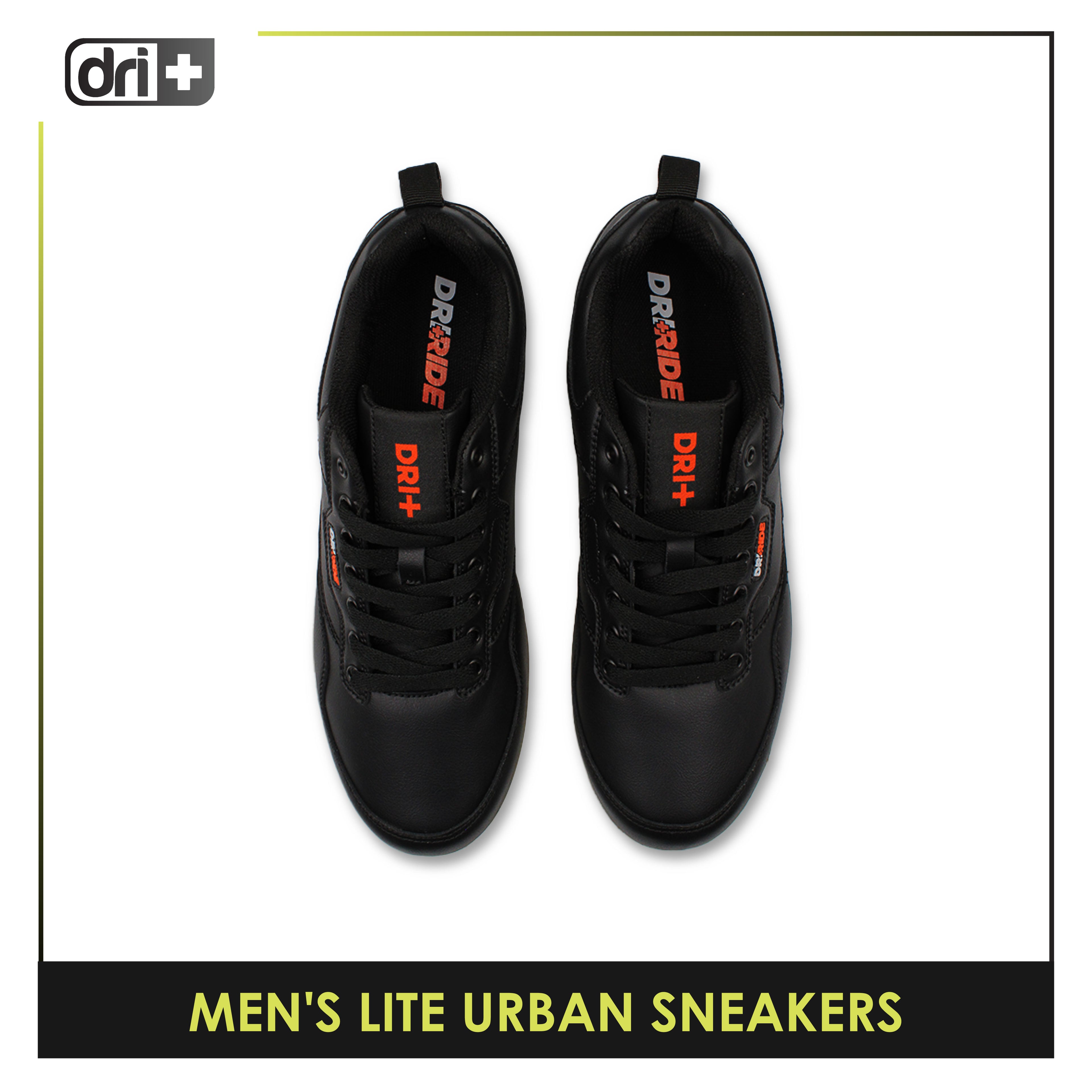 Dri Plus Men's DRI+RIDE Lite Urban Suede Leather Low Cut Sneaker Shoes HDMH2402