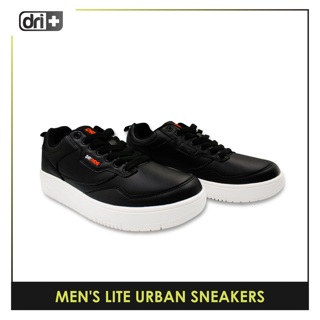 Dri Plus Men's DRI+RIDE Lite Urban Suede Leather Low Cut Sneaker Shoes HDMH2402