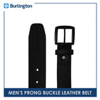 Burlington Men's Prong Buckle Genuine Leather Belt 1 Piece JMLP2404