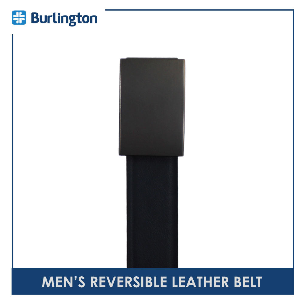 Burlington Men's Reversible Genuine Leather Belt 1 Piece JMLR2404