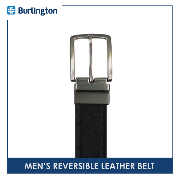 Burlington Men's Reversible Genuine Leather Belt 1 Piece JMLR2403