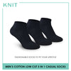 Knit KMCG8 Men's Cotton Low Cut Casual Socks 3 pairs in a pack