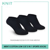 Knit KMSG1 Men's Cotton Low Cut Sports Socks 3 pairs in a pack