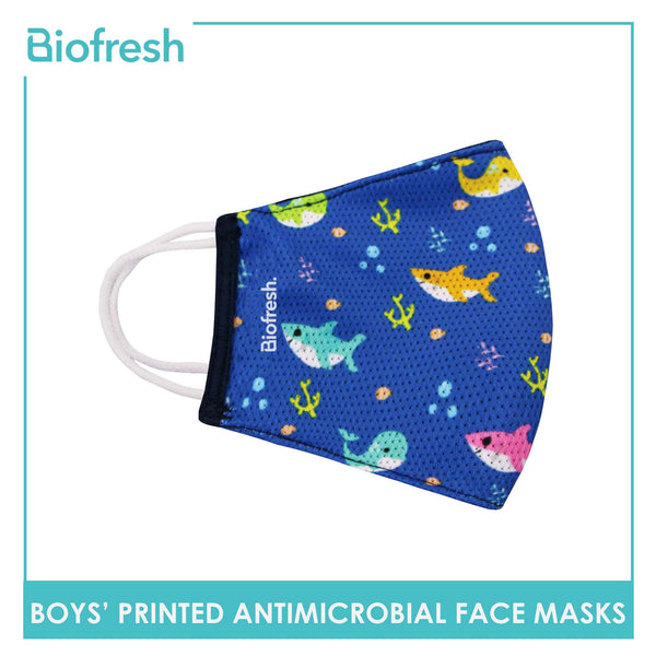 Biofresh RBSMASK1101 Boy Children’s Antimicrobial Washable Face Mask 1 Piece (6607804203113)