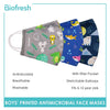 Biofresh RBSMASK1101 Boy Childrens Antimicrobial Washable Face Mask 1 Piece