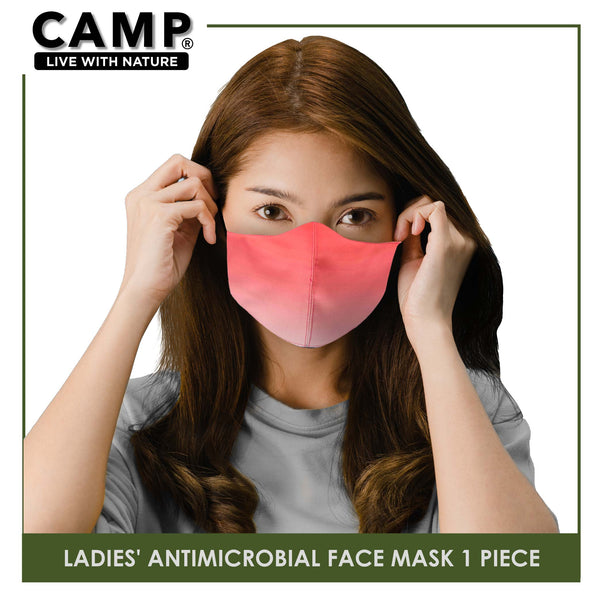 Camp CLMASK1101 Ladies' Antimicrobial Cotton Facemask 1 piece (6604282396777)